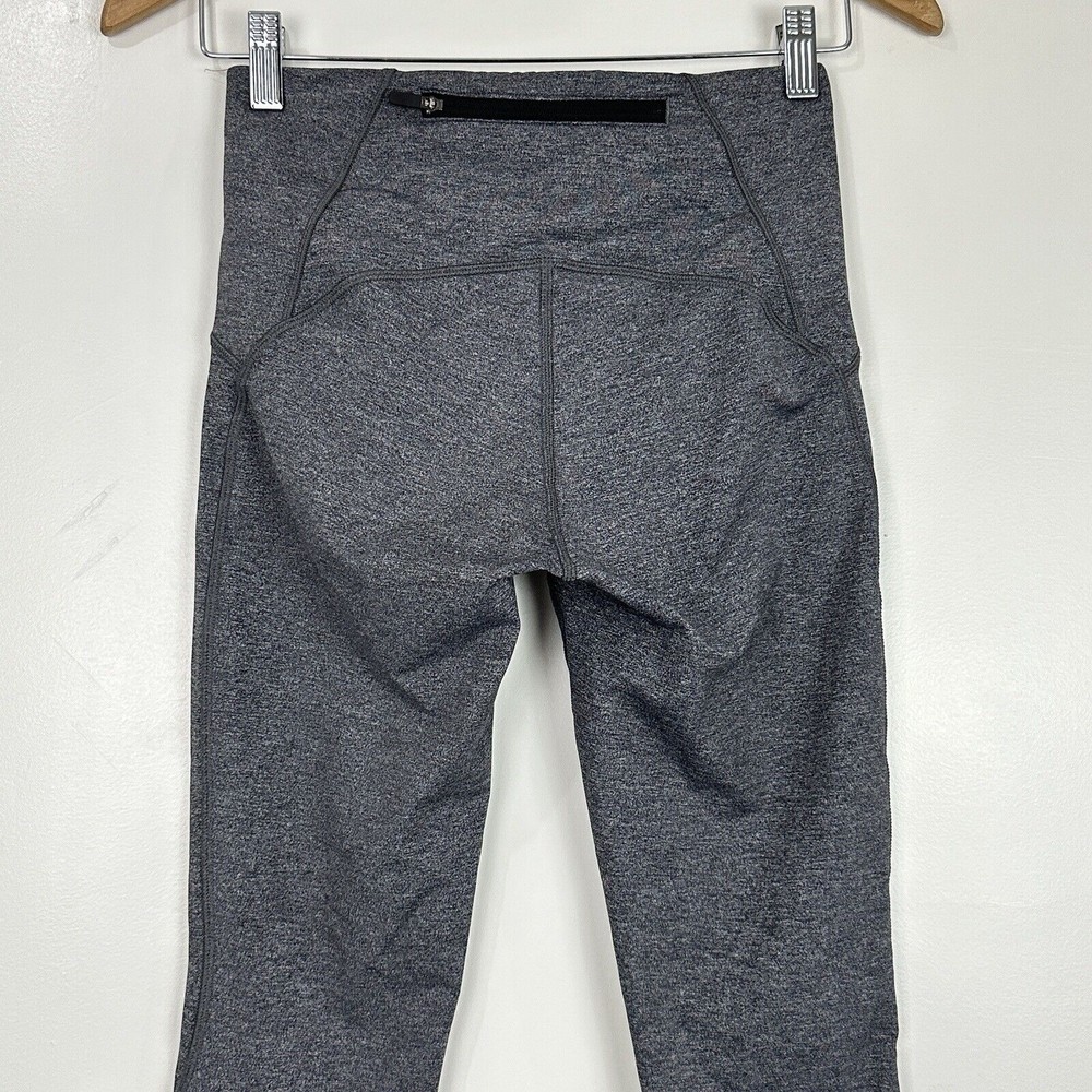 Lululemon Motionful 7/8 Tight 25" Heathered Black High Rise Size 6 Luxtreme - Picture 9 of 12